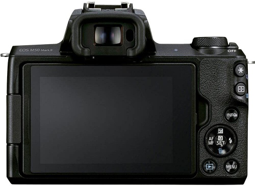 Canon EOS M50 Mark II | vista posterior