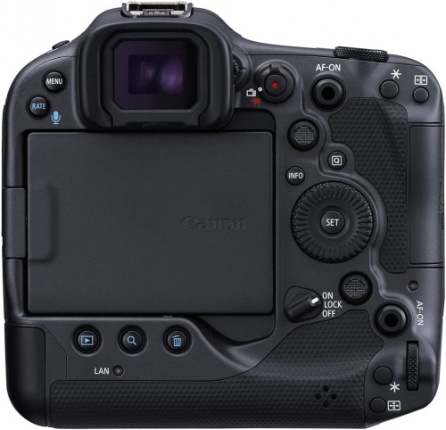 Canon EOS R3 | vista posterior