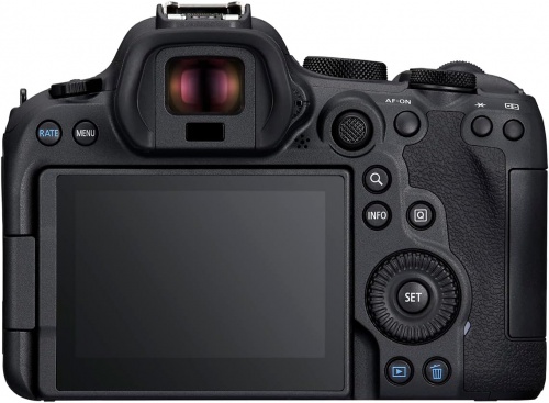 Canon EOS R6 Mark II | vista posterior