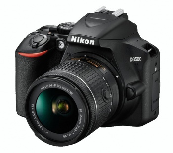 Nikon D3500 | vista frontal