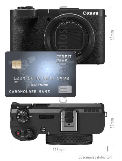 Sensor CMOS de tipo 1.4 (18.4 x 12.3 mm), con el doble de área que un sensor de 1 pulgada y proporción 3:2. Incluye Dual Pixel CMOS AF.