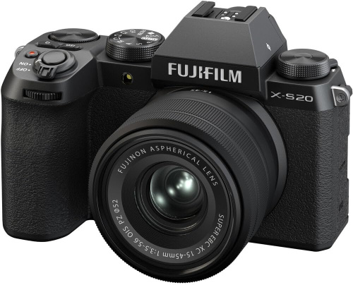 Fujifilm X-S20 | vista frontal