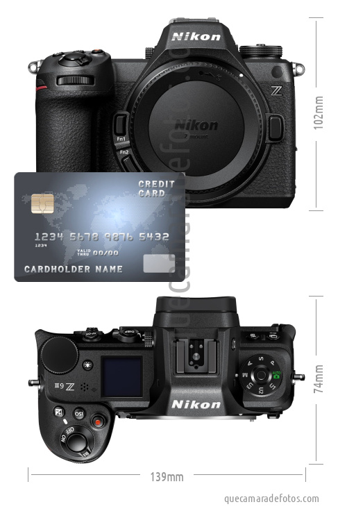 Sensor CMOS BSI Full Frame apilado parcialmente (35.9 x 23.9 mm)