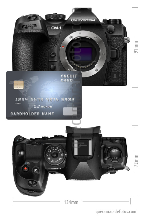 Stacked BSI Live MOS Four Thirds sensor (Quad Pixel)