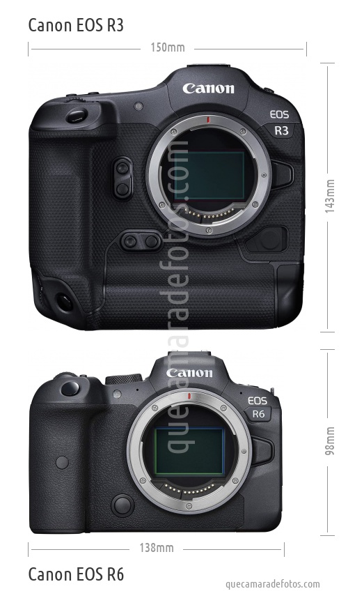 Canon EOS R3 vs Canon EOS R6