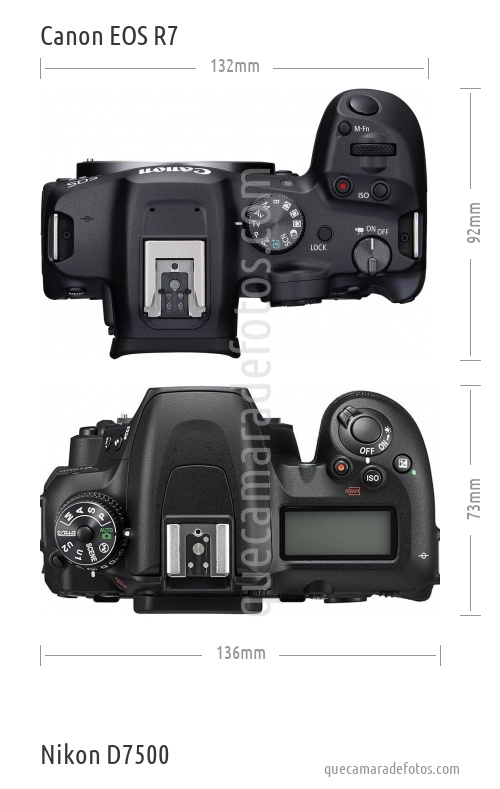 Canon EOS R7 vs Nikon D7500