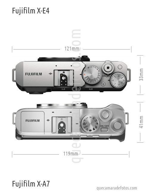 Fujifilm X-E4 vs Fujifilm X-A7