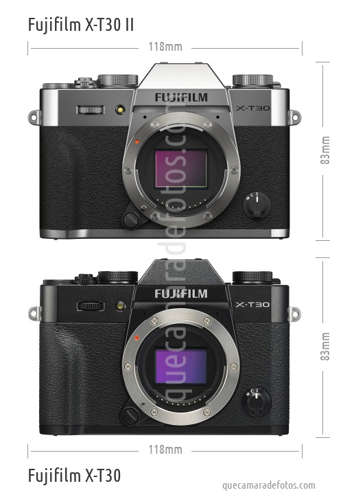 Fujifilm X-T30 II vs Fujifilm X-T30