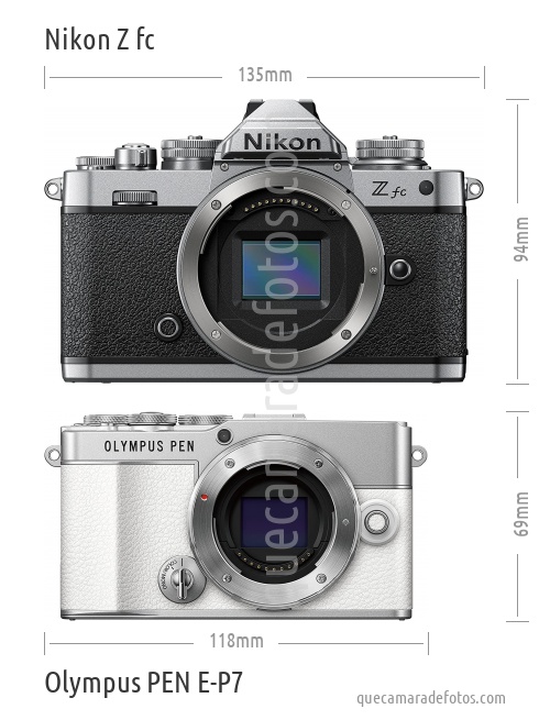 Nikon Z fc vs Olympus PEN E-P7