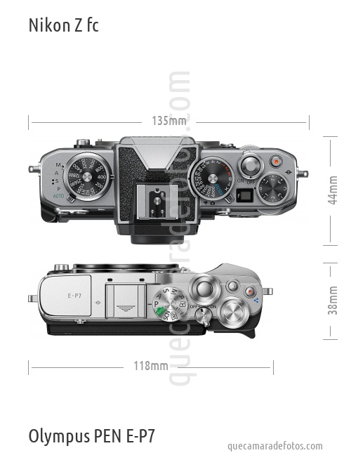 Nikon Z fc vs Olympus PEN E-P7