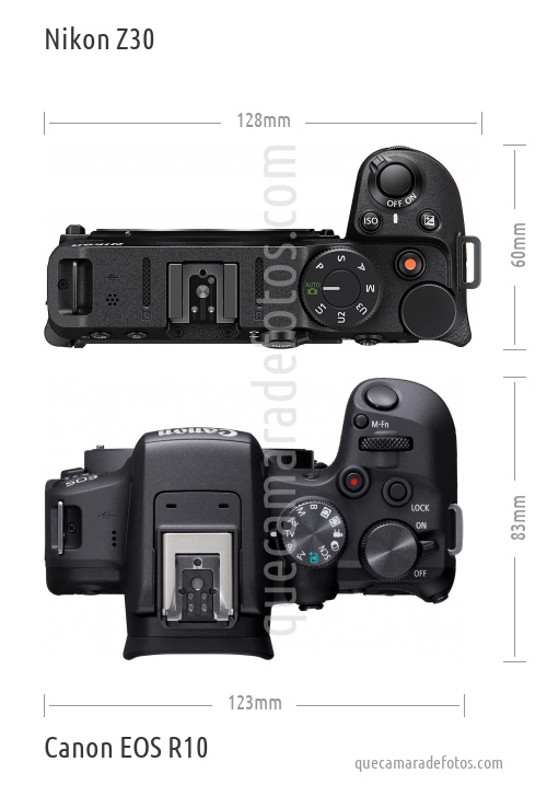 Nikon Z30 vs Canon EOS R10