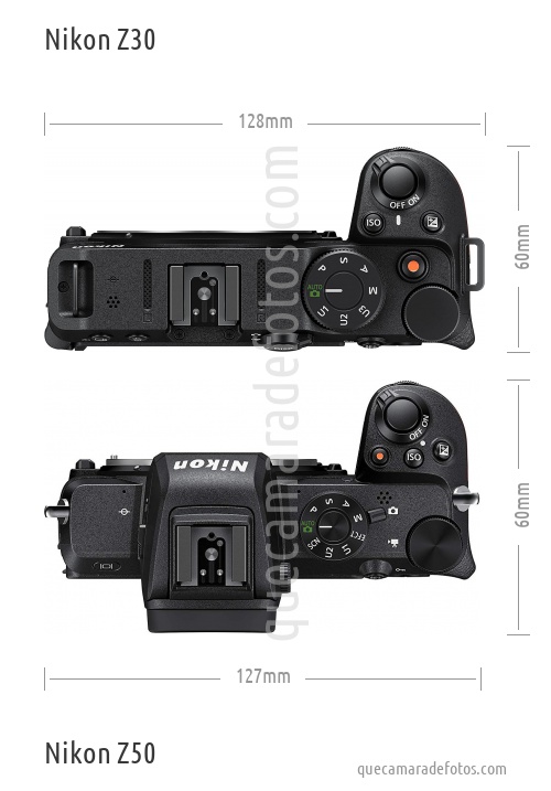 Nikon Z30 vs Nikon Z50