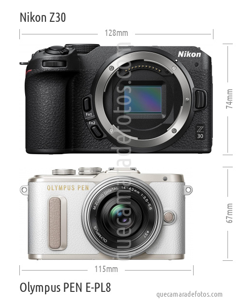 Nikon Z30 vs Olympus PEN E-PL8