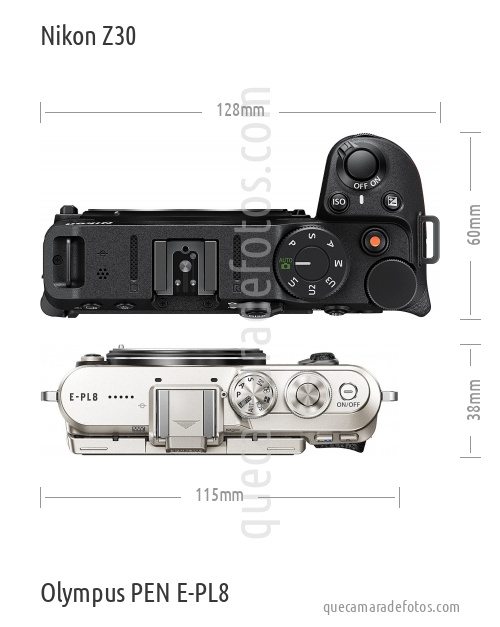 Nikon Z30 vs Olympus PEN E-PL8