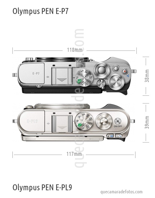 Olympus PEN E-P7 vs Olympus PEN E-PL9