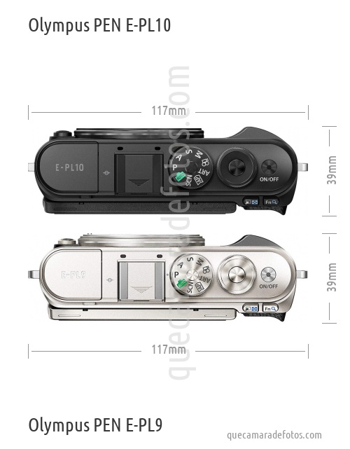 Olympus PEN E-PL10 vs Olympus PEN E-PL9