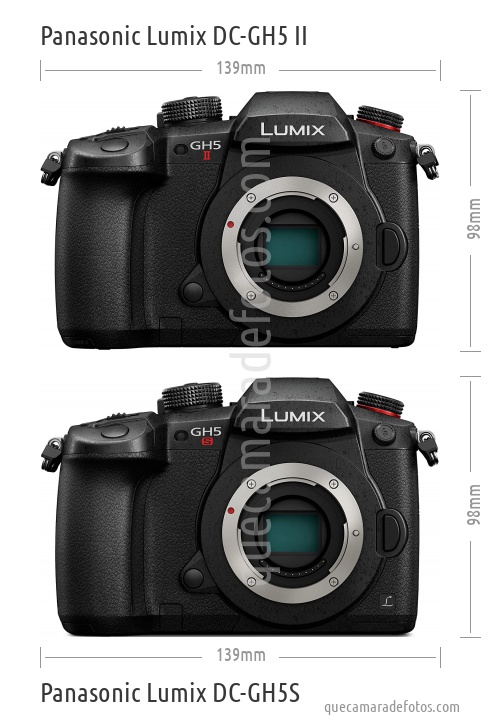 Panasonic Lumix DC-GH5 II vs Panasonic Lumix DC-GH5S