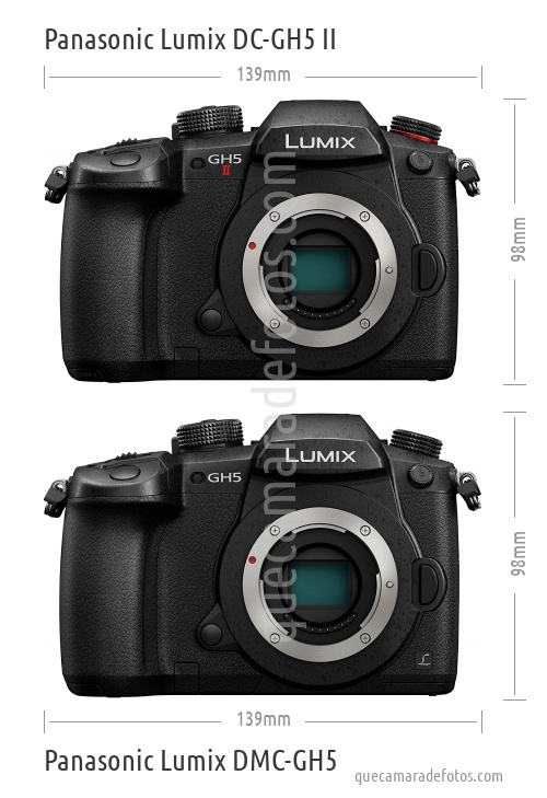 Panasonic Lumix DC-GH5 II vs Panasonic Lumix DMC-GH5