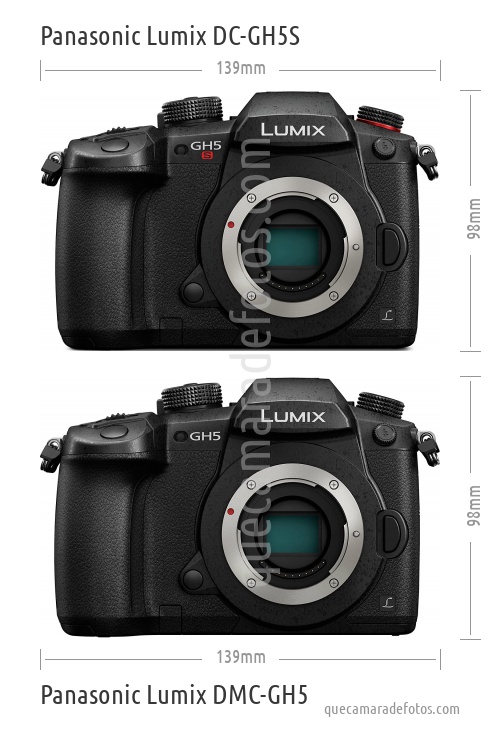 Panasonic Lumix DC-GH5S vs Panasonic Lumix DMC-GH5