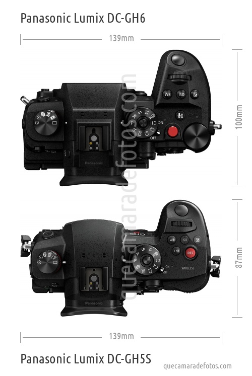 Panasonic Lumix DC-GH6 vs Panasonic Lumix DC-GH5S