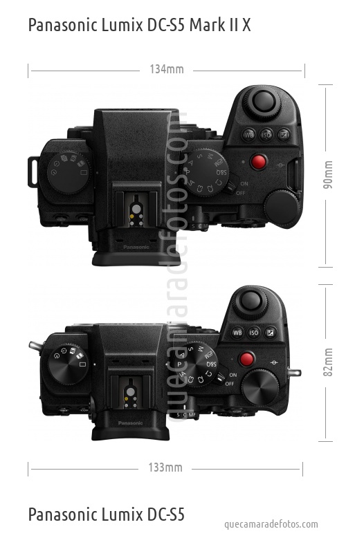 Panasonic Lumix DC-S5 Mark II X vs Panasonic Lumix DC-S5