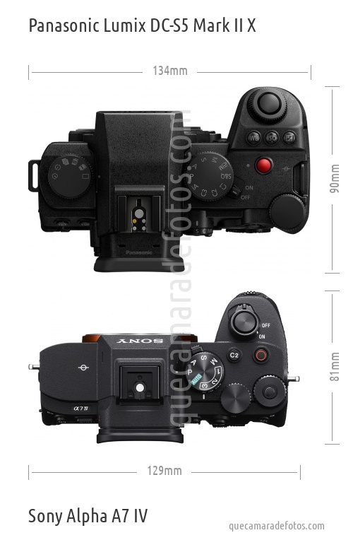 Panasonic Lumix DC-S5 Mark II X vs Sony Alpha A7 IV