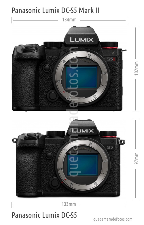 Panasonic Lumix DC-S5 Mark II vs Panasonic Lumix DC-S5