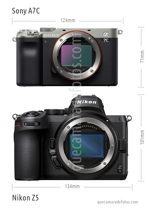 Sony A7C vs Nikon Z5