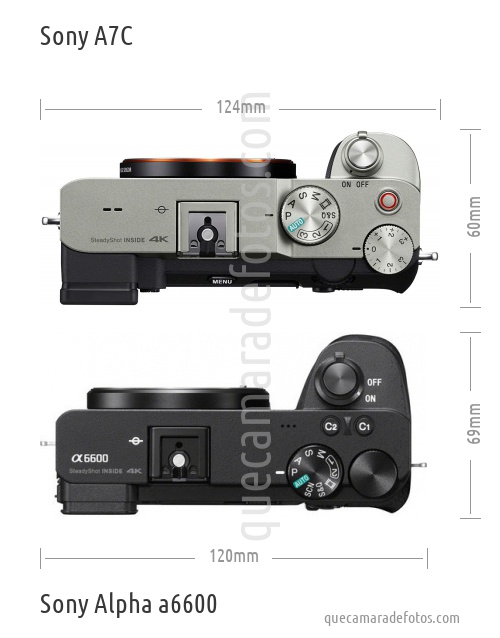 Sony A7C vs Sony Alpha a6600