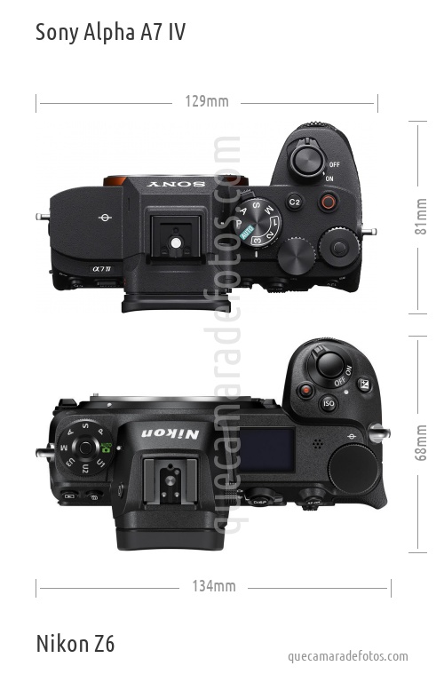 Sony Alpha A7 IV vs Nikon Z6