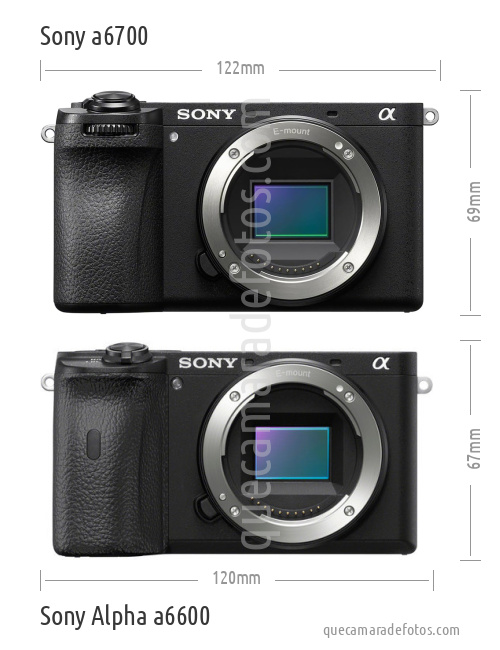 Sony a6700 vs Sony Alpha a6600