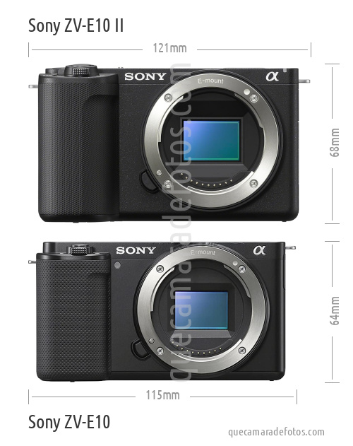 Sony ZV-E10 II vs Sony ZV-E10