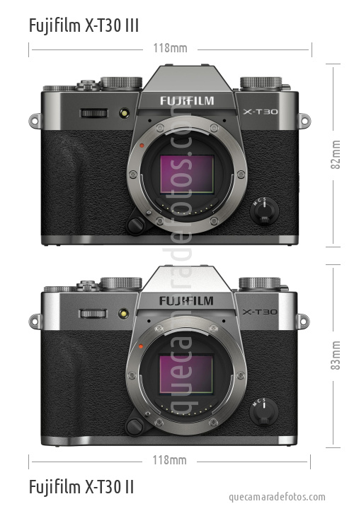 Fujifilm X-T30 III vs Fujifilm X-T30 II