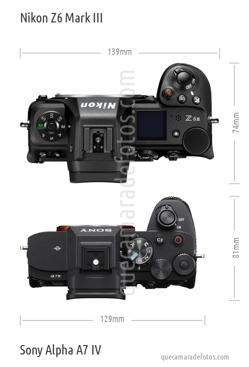 Nikon Z6 Mark III vs Sony Alpha A7 IV