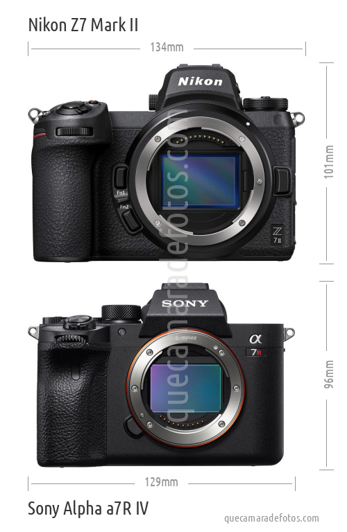 Nikon Z7 Mark II vs Sony Alpha a7R IV