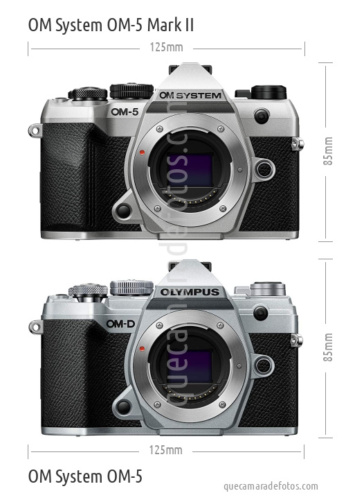 OM System OM-5 Mark II vs OM System OM-5