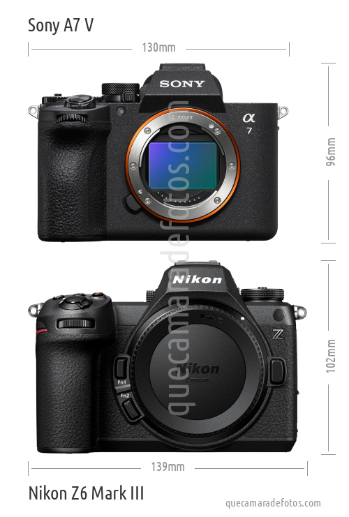 Sony A7 V vs Nikon Z6 Mark III