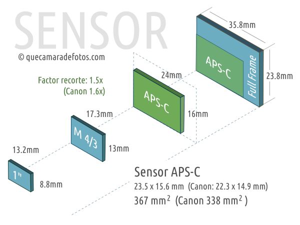 APS-C CMOS sensor